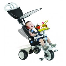 Велосипед Smart Trike Recliner Stroller 4 в 1 с игровой панелью черный